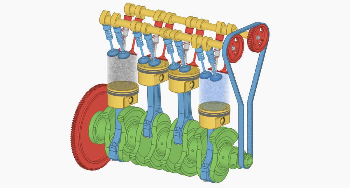 Aggregate 69+ ic engine sketch latest - seven.edu.vn